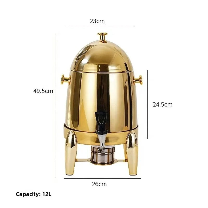 Gold Electric Coffee Urn 12L