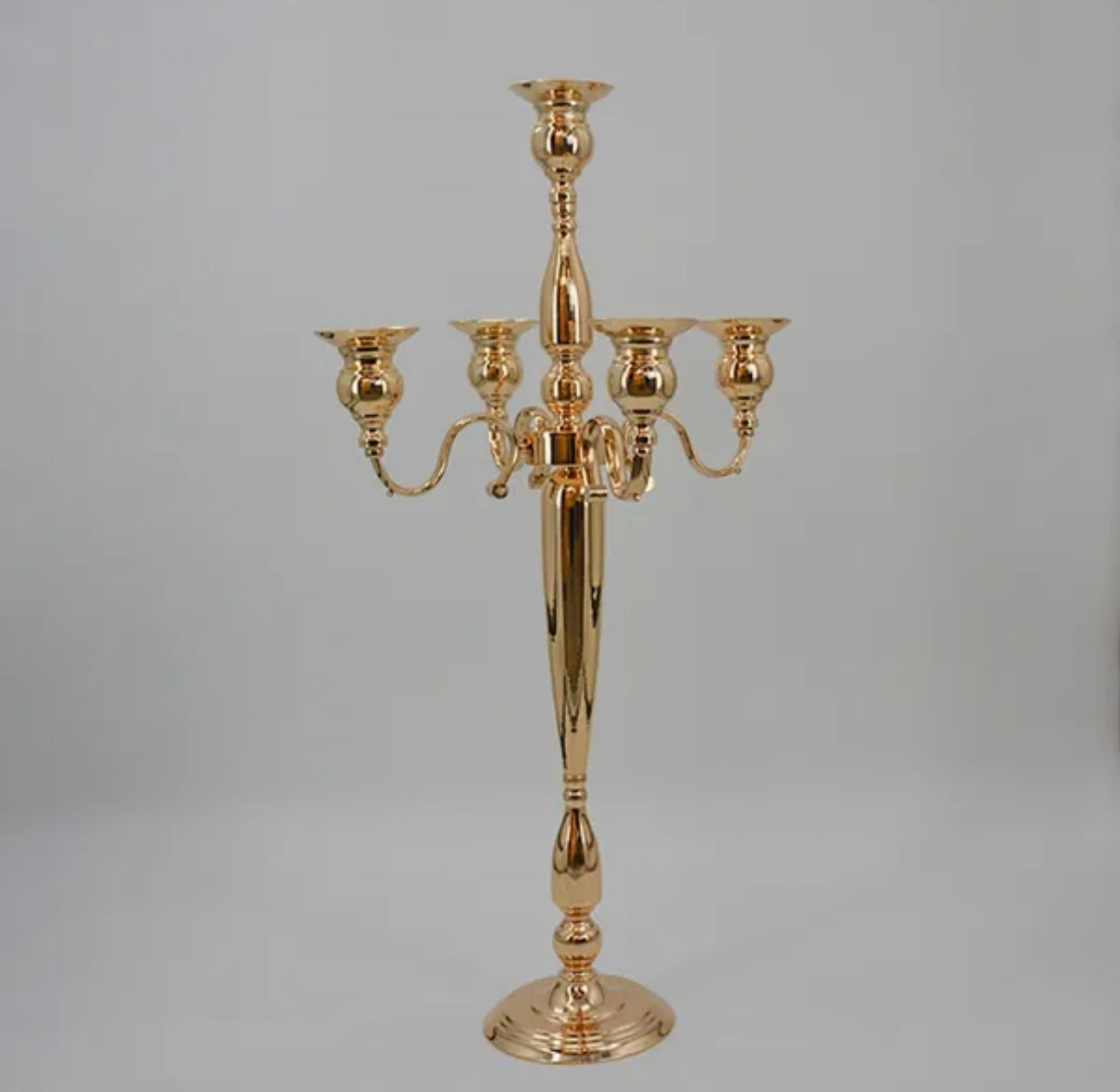 Gold CandleBra 84cm