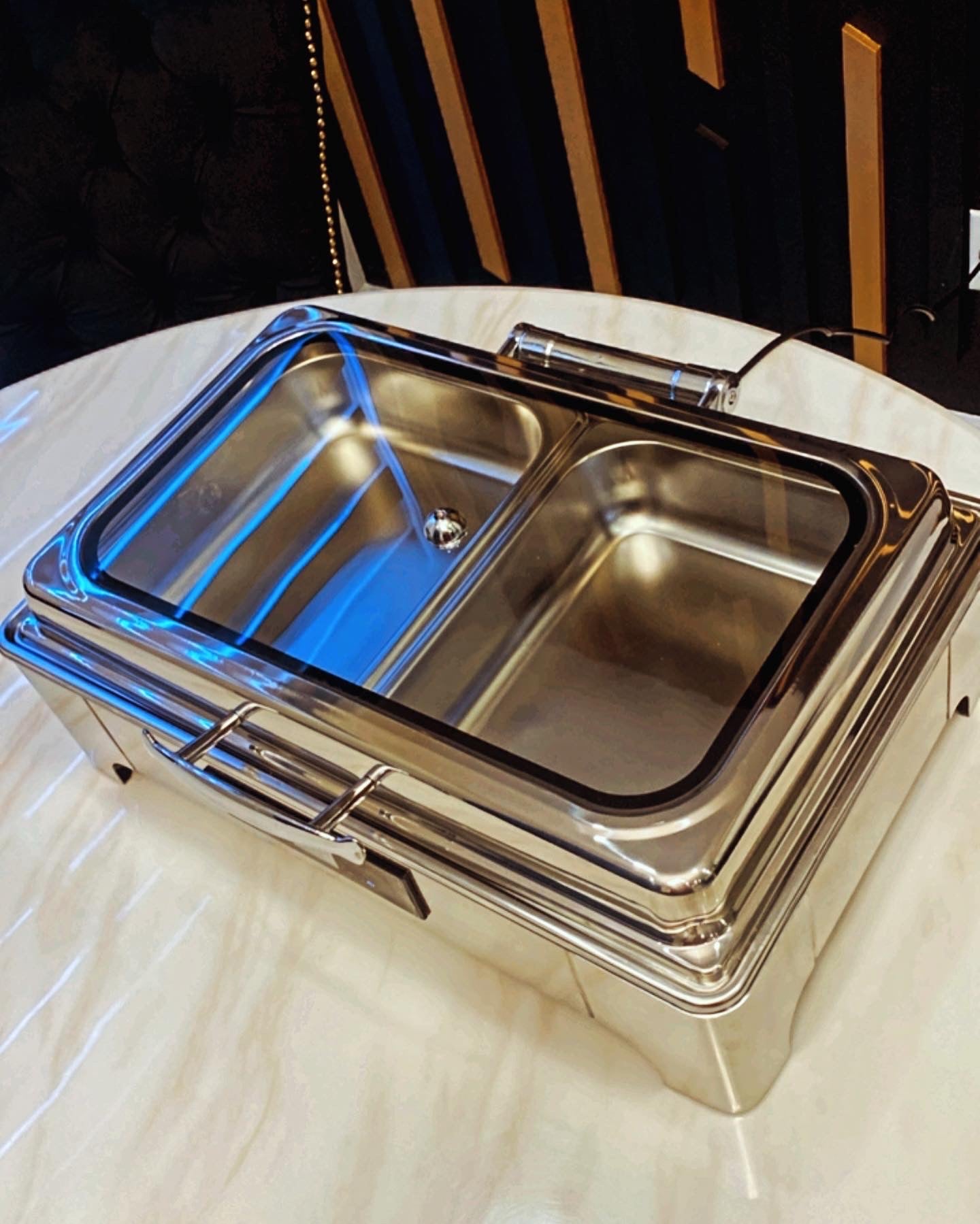 Silver Electric Chafing Dish 9L