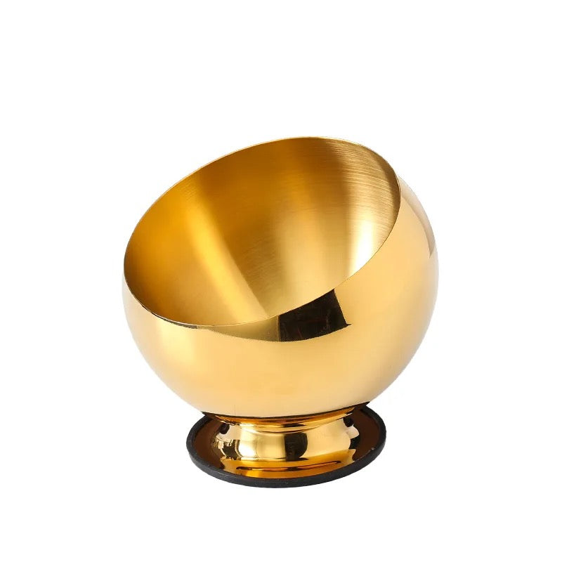 Gold bevel Bowl 26cm Large