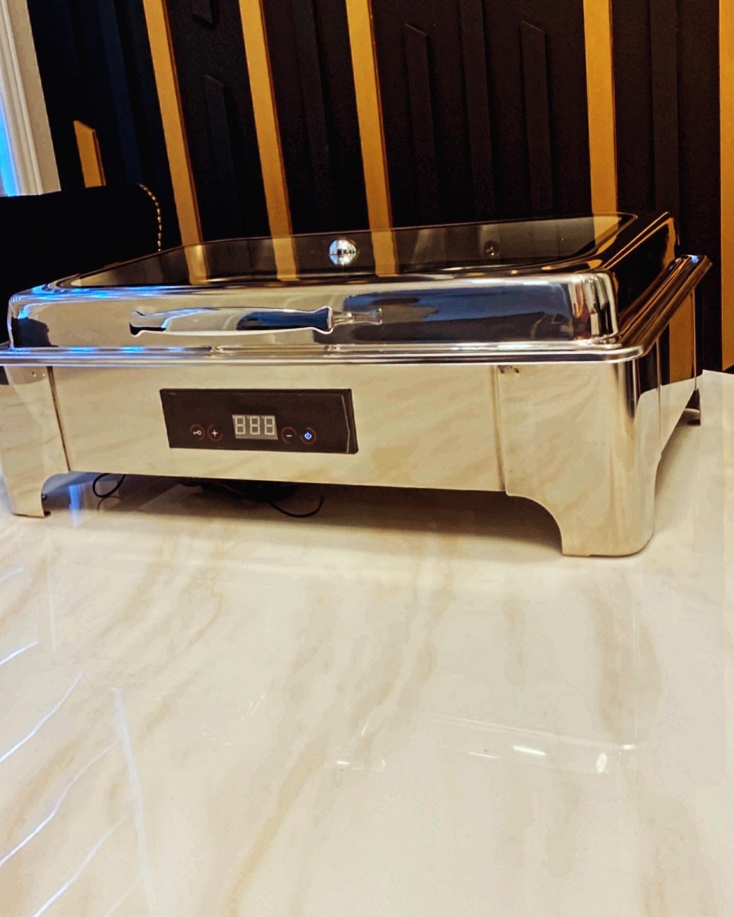 Silver Electric Chafing Dish 9L